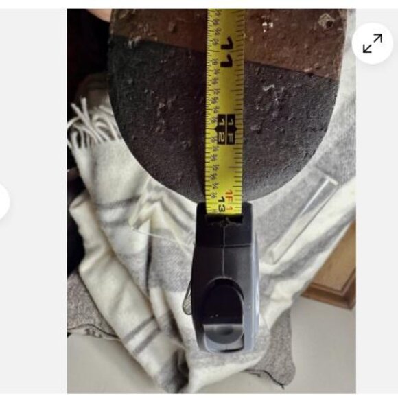 ALDO Mens Chelsea Boot Taupe Beige Suede Leather Sz 12 ALDOs Made In Europe - Picture 9 of 9